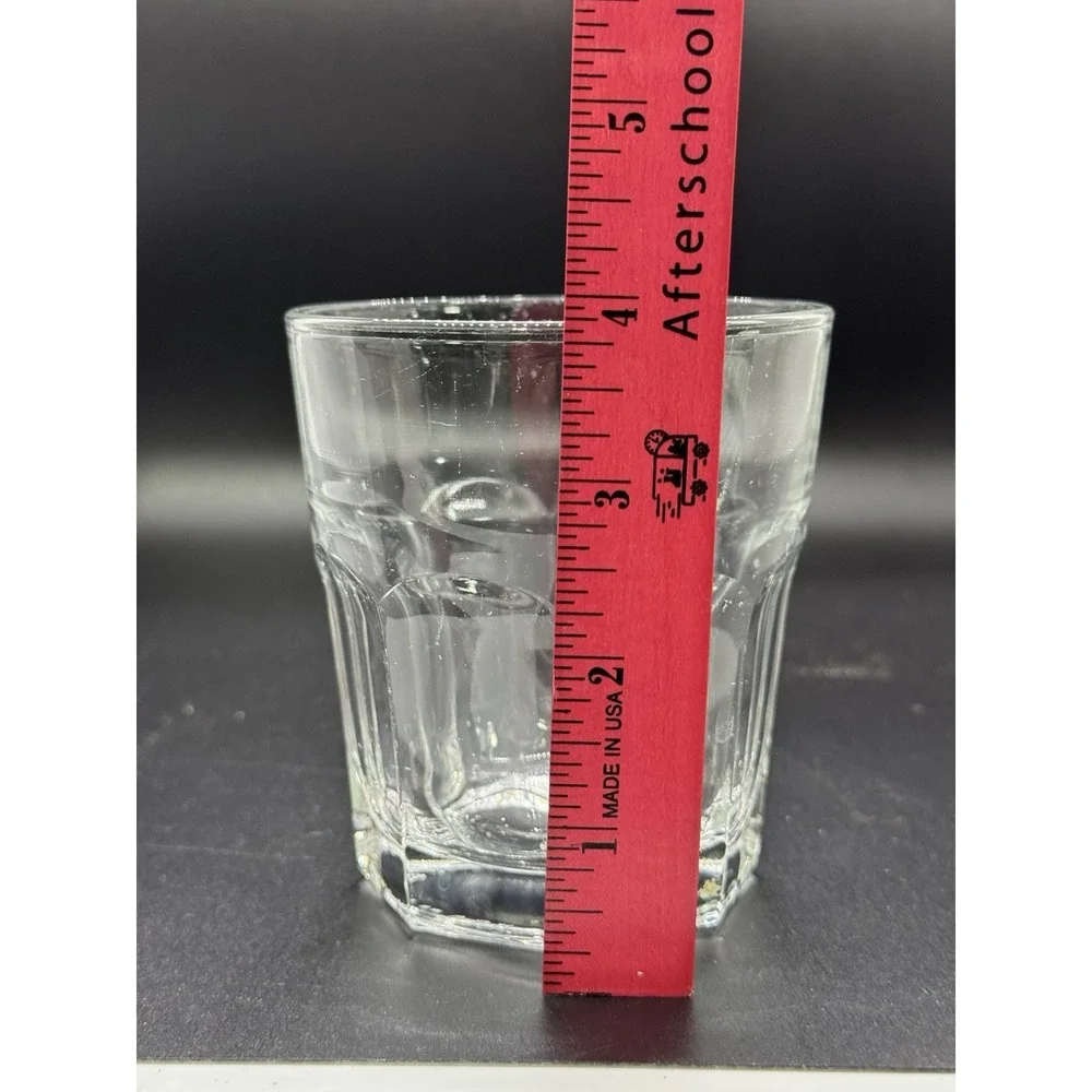 VINTAGE CIRCLEWARE Whiskey Rocks Old‎ Fashioned Glass Tumbler Set Of 3